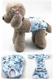 Pet Diapers Mother Dog Physiological Pants (Option: Lesser panda-L)