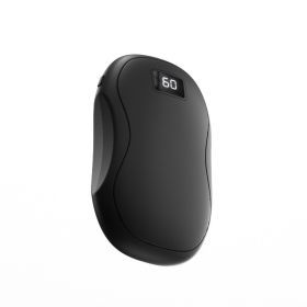 Mini Portable Rechargeable Treasure With Digital Display (Option: Elegant Black 3600 Ma-108X45X75mm-USb)